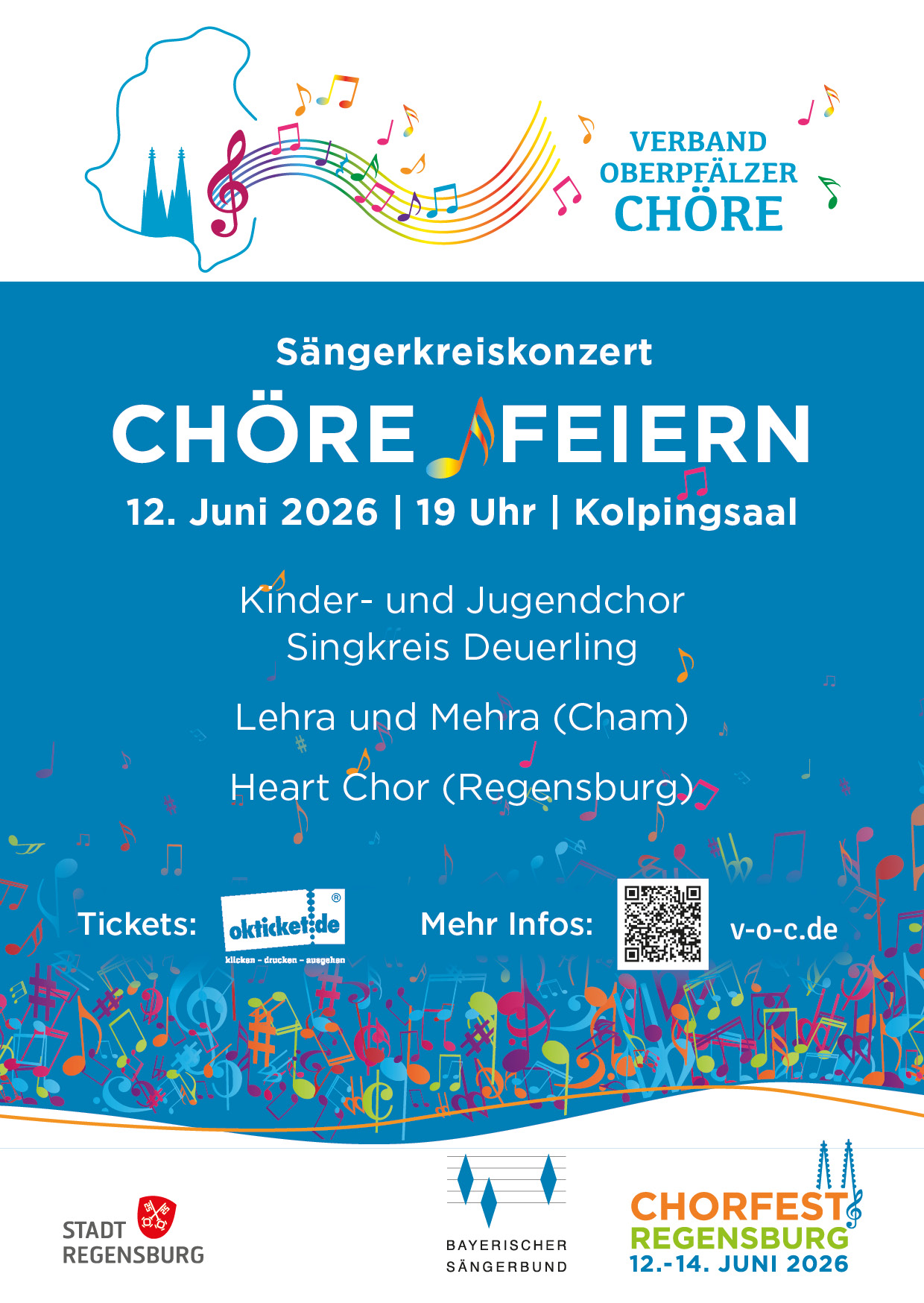 You are currently viewing Chorfest Regensburg 2026 – Ein Wochenende voller Musik